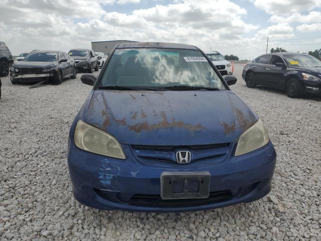 2HGES16364H580817 - 2004 HONDA CIVIC DX VP Mavi foto 5