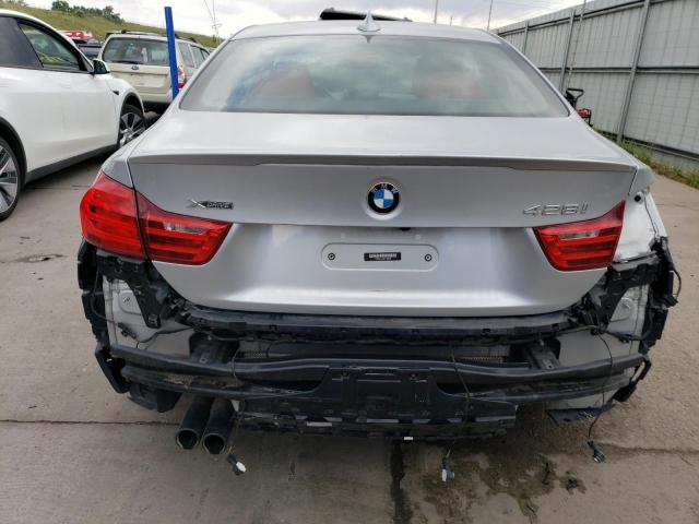 WBA3N5C5XFK198048 - 2015 BMW 428 XI SILVER photo 6