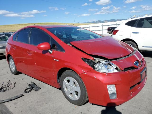 JTDKN3DU7A1232454 - 2010 TOYOTA PRIUS RED photo 4