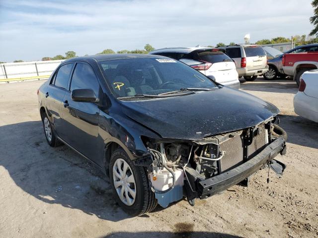 2T1BU4EE2BC587934 - 2011 TOYOTA COROLLA BASE BLACK photo 1