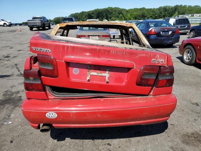 YV1LS5545W1460672 - 1998 VOLVO S70 RED photo 6