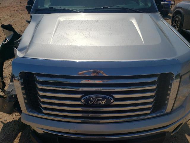 1FTFX1CF5CFA98794 - 2012 FORD F150 SUPER CAB SILVER photo 11