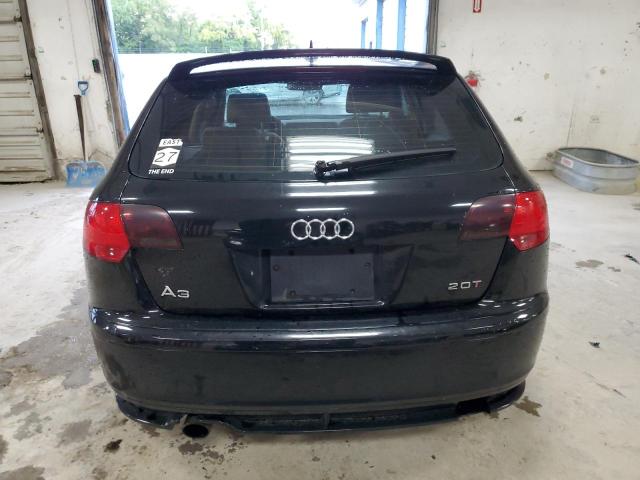 WAUHF68P96A000701 - 2006 AUDI A3 2 BLACK photo 6