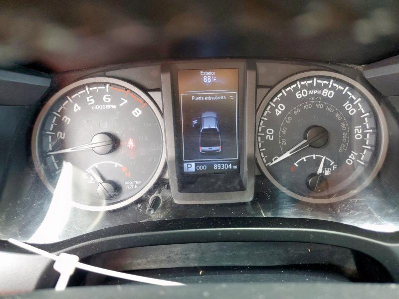 3TMDZ5BN7JM052592 - 2018 TOYOTA TACOMA DOUBLE CAB Noir photo 9