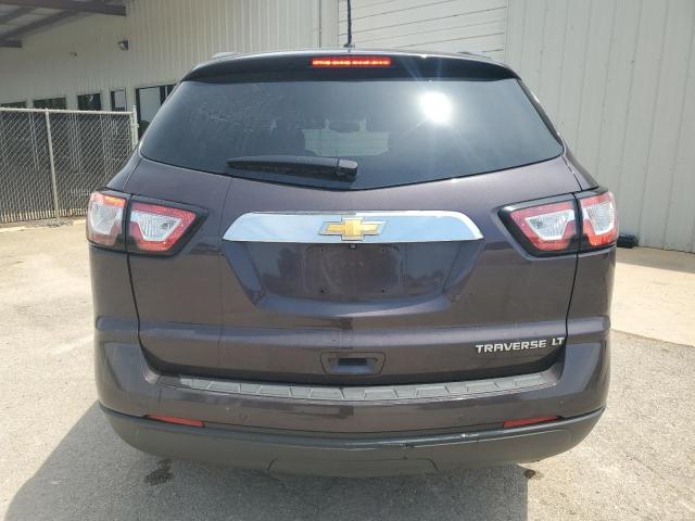 1GNKRHKD3FJ112234 - 2015 CHEVROLET TRAVERSE LT PURPLE photo 6