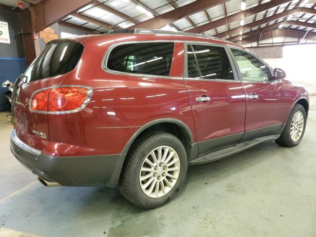 5GAKVBED9BJ298547 - 2011 BUICK ENCLAVE CXL RED photo 3