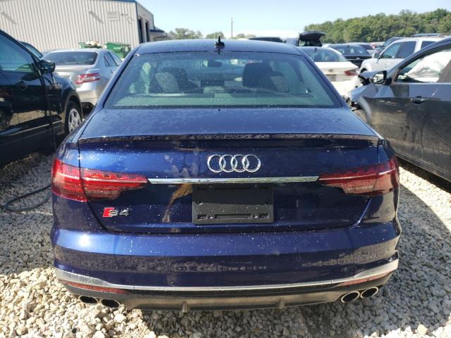 WAUB4AF46MA041226 - 2021 AUDI S4 PREMIUM PLUS BLUE photo 6