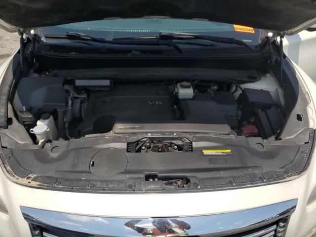 5N1AL0MM3FC540633 - 2015 INFINITI QX60 WHITE photo 12