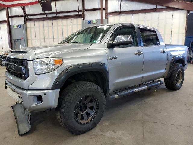 5TFAY5F11EX399204 - 2014 TOYOTA TUNDRA CREWMAX PLATINUM SILVER photo 1