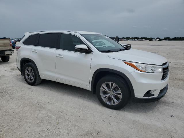 5TDJKRFH4FS134483 - 2015 TOYOTA HIGHLANDER XLE Ağ foto 4