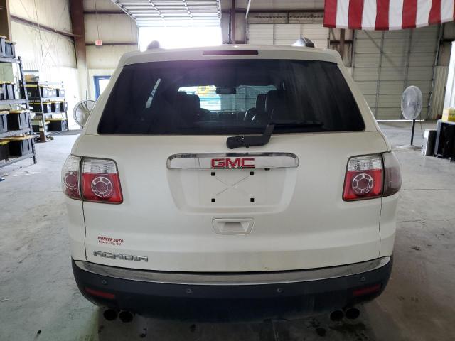 1GKKRRED2CJ222153 - 2012 GMC ACADIA SLT-1 WHITE photo 6