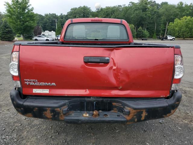 5TETX22N09Z657570 - 2009 TOYOTA TACOMA ACCESS CAB წითელი ფოტო 6