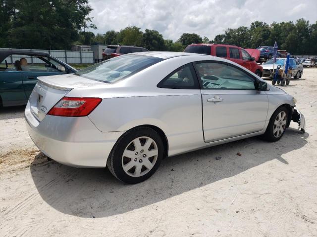 2HGFG1B65BH507263 - 2011 HONDA CIVIC LX SILVER photo 3