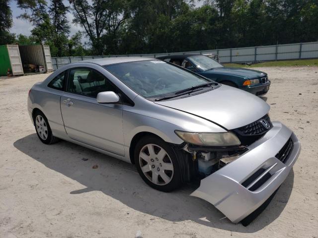 2HGFG1B65BH507263 - 2011 HONDA CIVIC LX SILVER photo 4