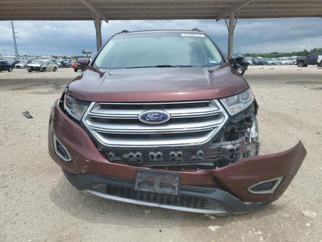 2FMPK3J9XGBC51510 - 2016 FORD EDGE SEL BURGUNDY photo 5