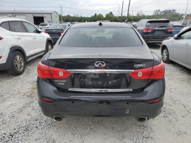 JN1BV7AR5FM417229 - 2015 INFINITI Q50 BASE BLACK photo 6