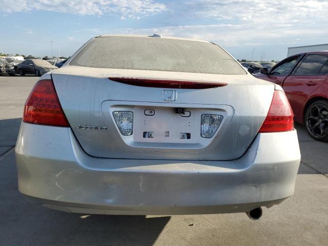 1HGCM56856A077141 - 2006 HONDA ACCORD EX SILVER photo 6