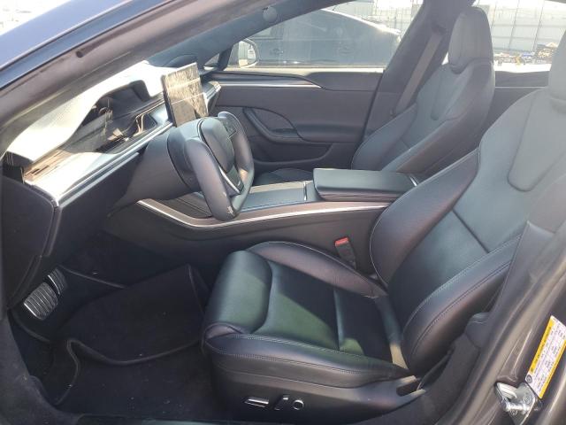 5YJSA1E60MF447153 - 2021 TESLA MODEL S ნაცრისფერი ფოტო 7