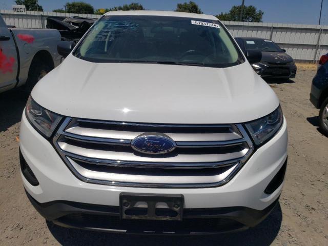 2FMPK3G90HBB05108 - 2017 FORD EDGE SE WHITE photo 5