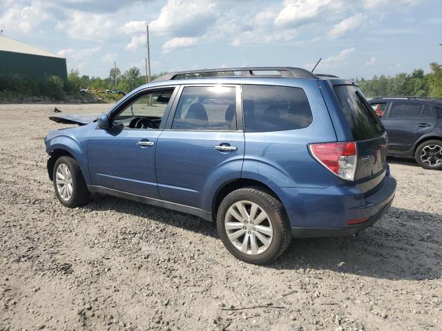 JF2SHAECXBH726772 - 2011 SUBARU FORESTER LIMITED BLUE photo 2