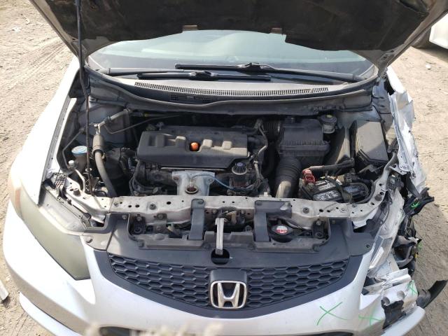 2HGFG3B56CH556833 - 2012 HONDA CIVIC LX SILVER photo 11