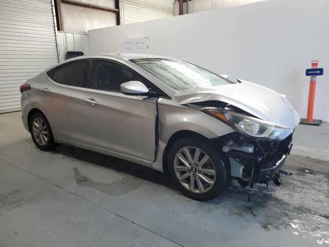 KMHDH4AE9EU085699 - 2014 HYUNDAI ELANTRA SE SILVER photo 4