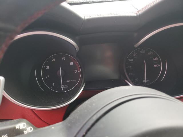 ZASPAKBN1M7D14972 - 2021 ALFA ROMEO STELVIO TI WHITE photo 9