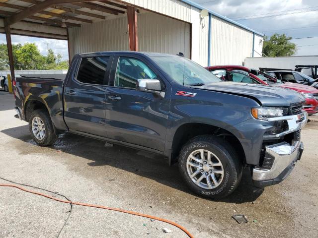 1GCUYDED3MZ241825 - 2021 CHEVROLET SILVERADO K1500 LT GRAY photo 4