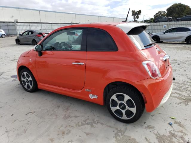 3C3CFFGE4DT751048 - 2013 FIAT 500 ELECTRIC ORANGE photo 2