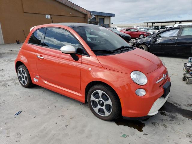 3C3CFFGE4DT751048 - 2013 FIAT 500 ELECTRIC ORANGE photo 4