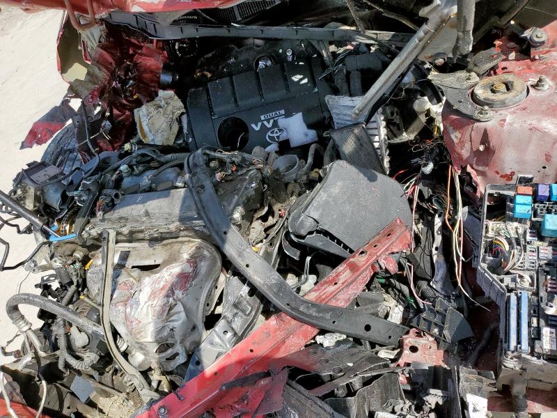 4T1BF3EK7AU514128 - 2010 TOYOTA CAMRY BASE RED photo 11