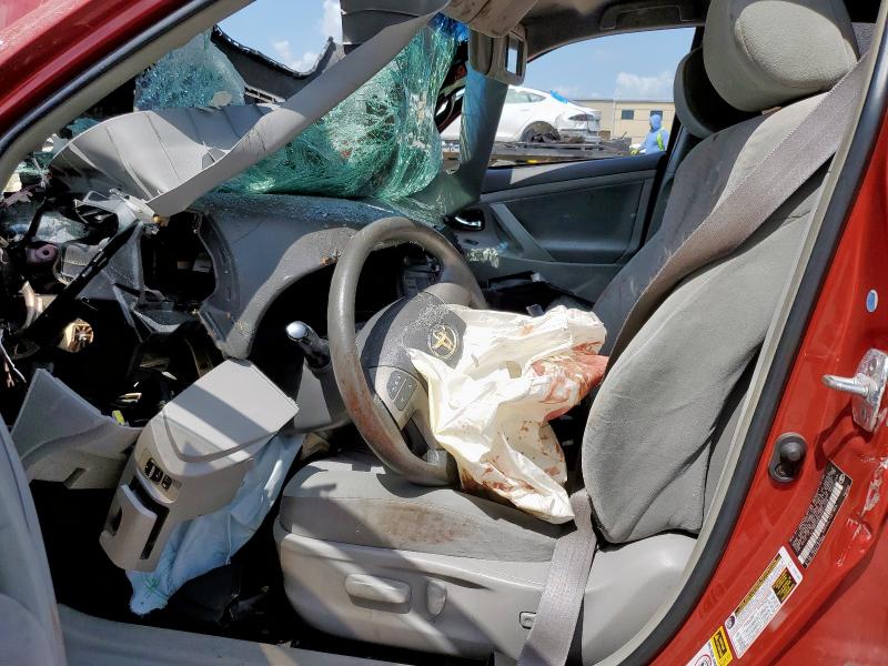 4T1BF3EK7AU514128 - 2010 TOYOTA CAMRY BASE RED photo 7