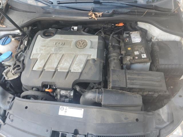 3VWPL7AJ2DM618121 - 2013 VOLKSWAGEN JETTA TDI WHITE photo 7