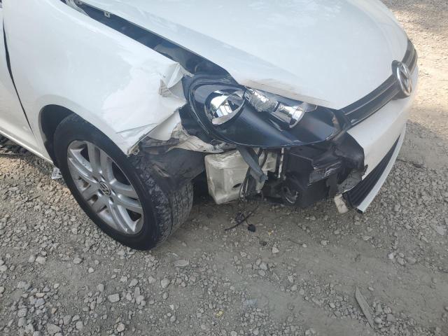 3VWPL7AJ2DM618121 - 2013 VOLKSWAGEN JETTA TDI WHITE photo 9