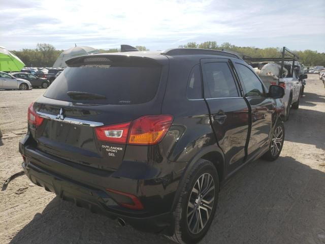 JA4AR4AW8JZ016135 - 2018 MITSUBISHI OUTLANDER SEL BLACK photo 4