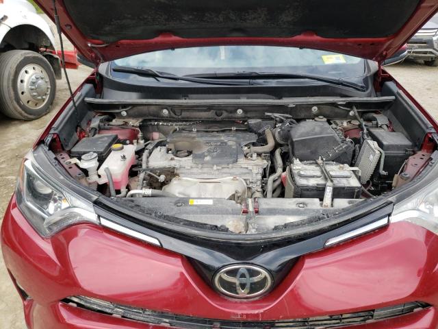 2T3RFREV8JW737149 - 2018 TOYOTA RAV4 ADVENTURE RED photo 12