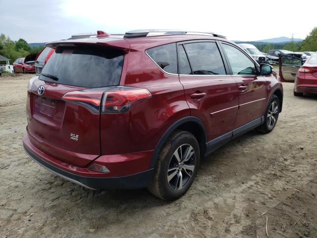 2T3RFREV8JW737149 - 2018 TOYOTA RAV4 ADVENTURE RED photo 3