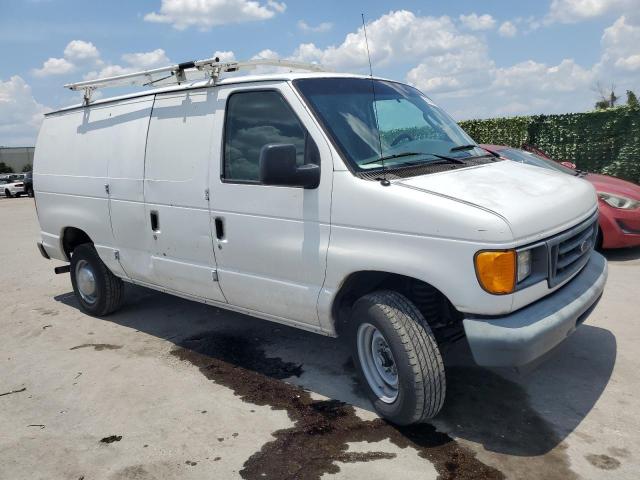 1FTNE24L76HA42134 - 2006 FORD ECONOLINE E250 VAN WHITE photo 4