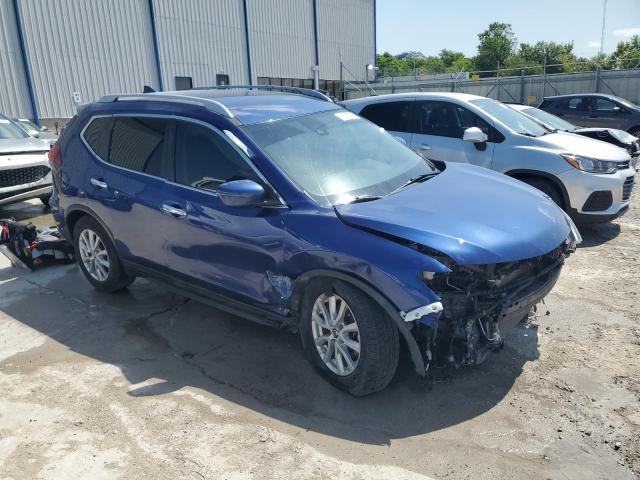 5N1AT2MV5KC718458 - 2019 NISSAN ROGUE S 蓝色 照片 4