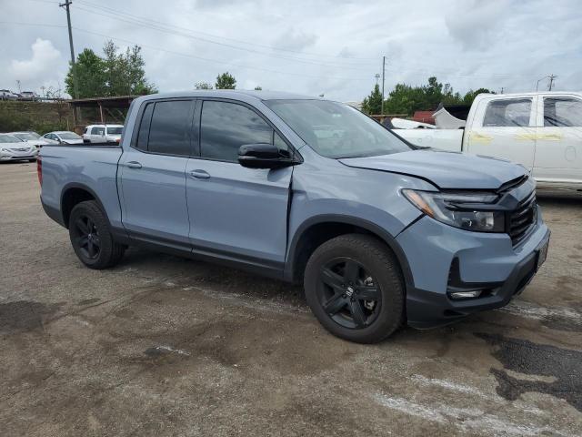 5FPYK3F86NB027165 - 2022 HONDA RIDGELINE BLACK EDITION BLUE photo 4