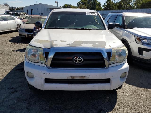 3TMJU62NX7M029436 - 2007 TOYOTA TACOMA DOUBLE CAB PRERUNNER WHITE photo 5