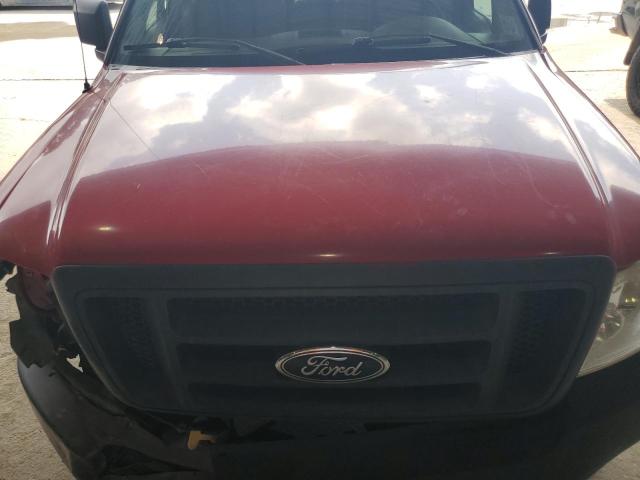 1FTRF12W95NA52072 - 2005 FORD F150 RED photo 11