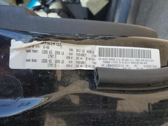 1J8HH48K69C501410 - 2009 JEEP COMMANDER SPORT Սև լուսանկար 13