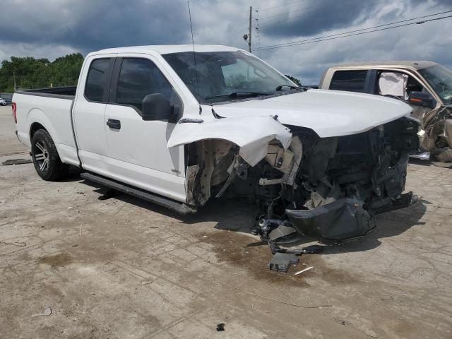 1FTEX1CP3FKD23956 - 2015 FORD F150 SUPER CAB WHITE photo 4