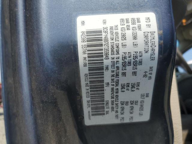 3C8FY48B72T359849 - 2002 CHRYSLER PT CRUISER CLASSIC 蓝色 照片 12