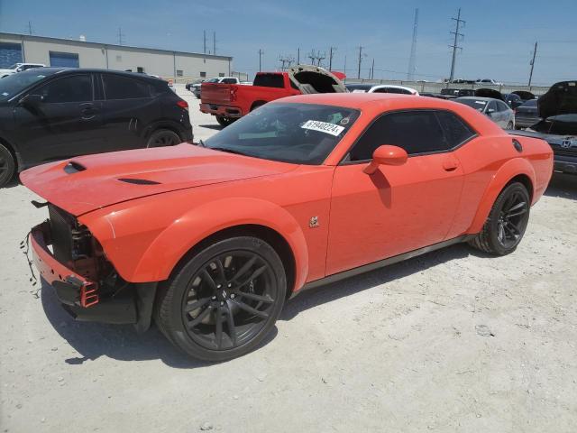 2C3CDZFJ4PH689248 - 2023 DODGE CHALLENGER R/T SCAT PACK ORANGE photo 1