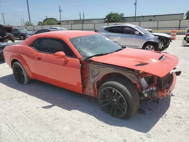 2C3CDZFJ4PH689248 - 2023 DODGE CHALLENGER R/T SCAT PACK ORANGE photo 4