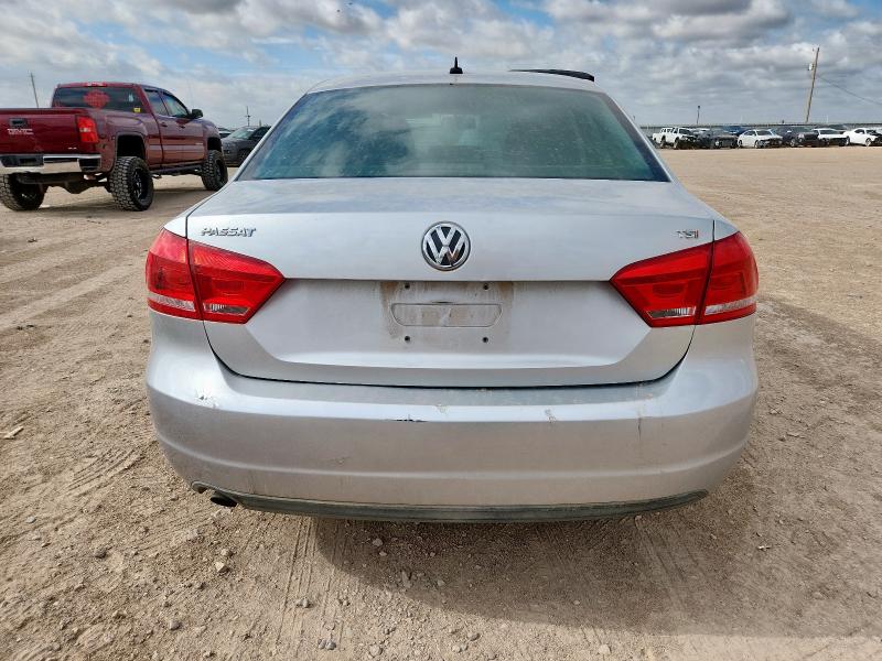 1VWAS7A36FC058800 - 2015 VOLKSWAGEN PASSAT S SILVER photo 6
