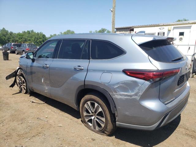 5TDGZRBHXLS013769 - 2020 TOYOTA HIGHLANDER XLE 银色 照片 2