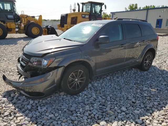 3C4PDCAB4HT573518 - 2017 DODGE JOURNEY SE GRAY photo 1